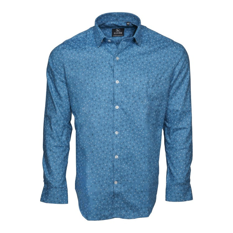 Ollie Dyer Printed Regular Fit Shirt