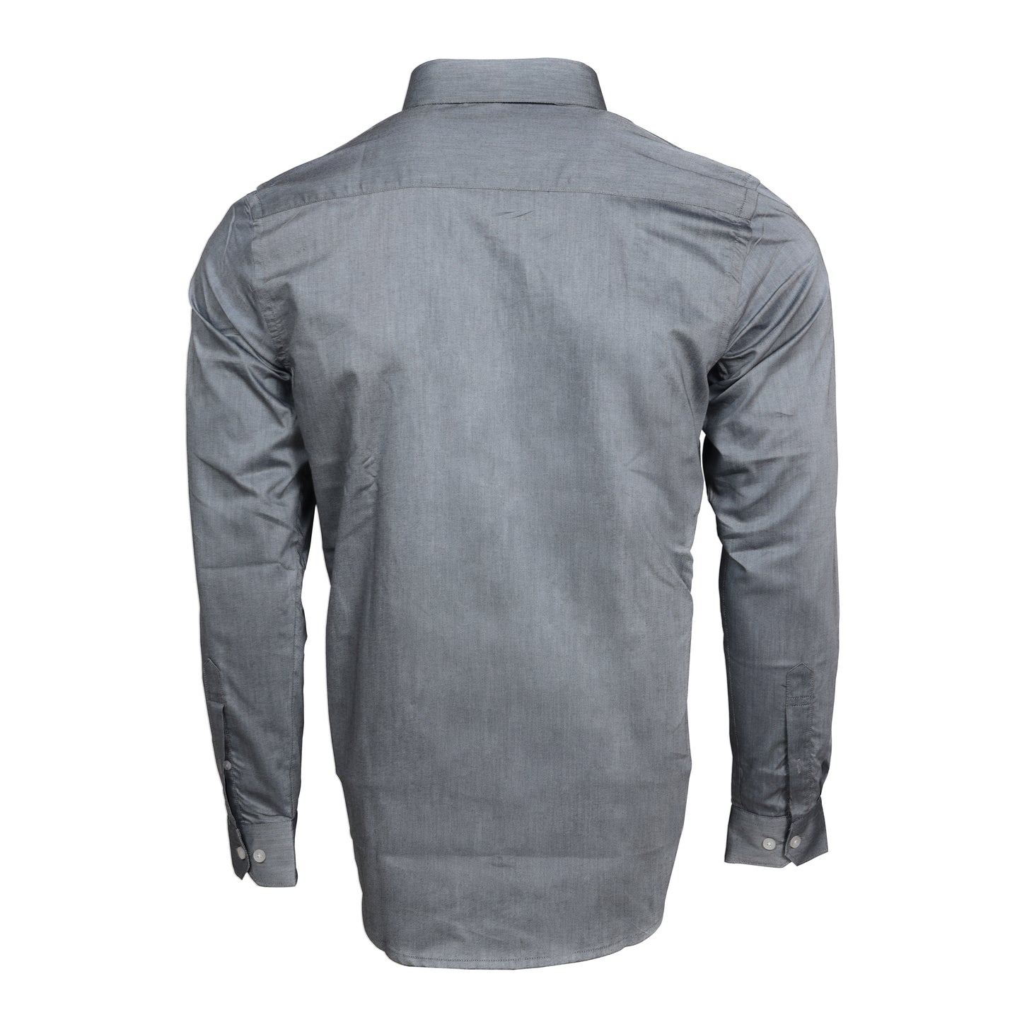 Ollie Dyer 100% Cotton Grey Color Regular Fit Shirt