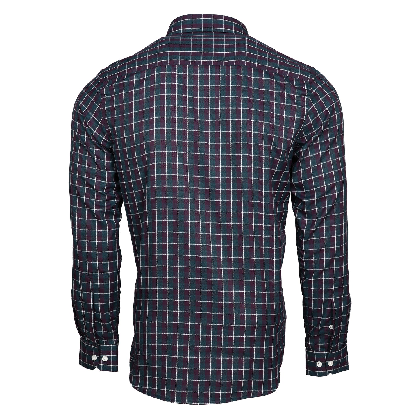 Ollie Dyer Black Checks Regular Fit Shirt