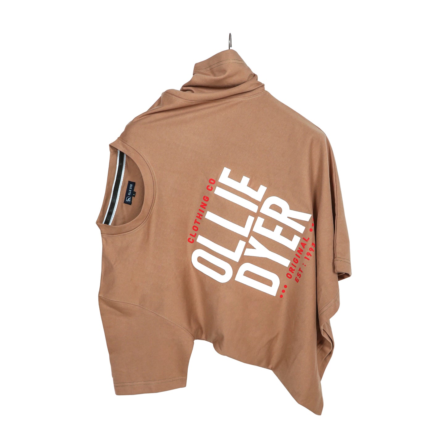 Ollie Dyer Round Neck Brown Color Tshirt