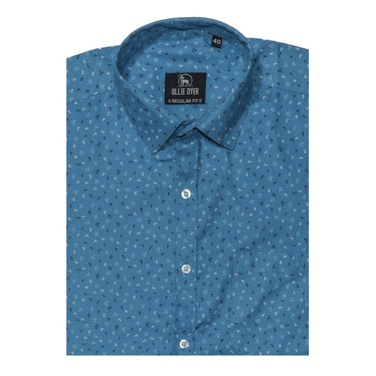 Ollie Dyer Printed Regular Fit Shirt