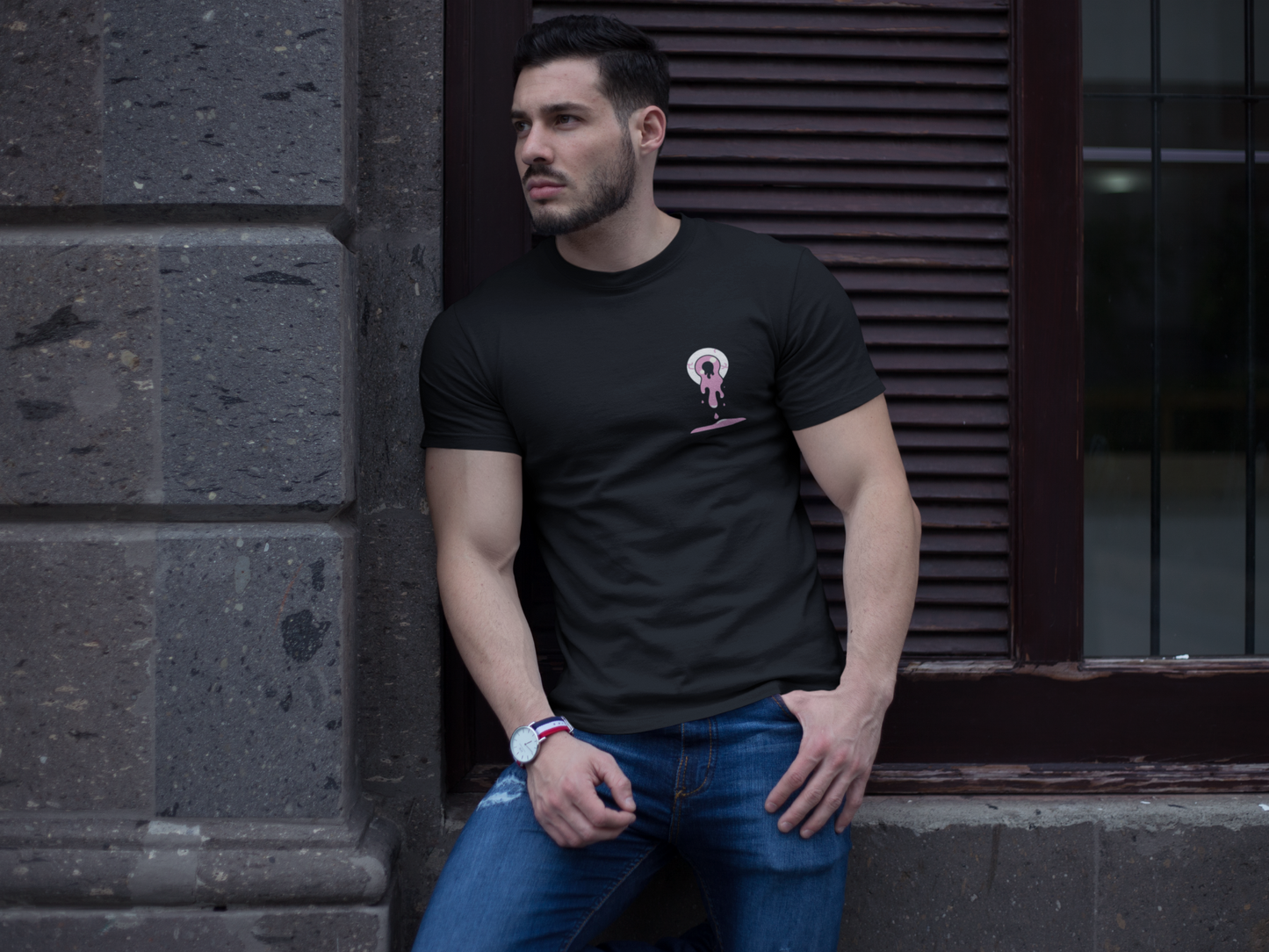 Ollie Dyer Black Premium T-Shirts