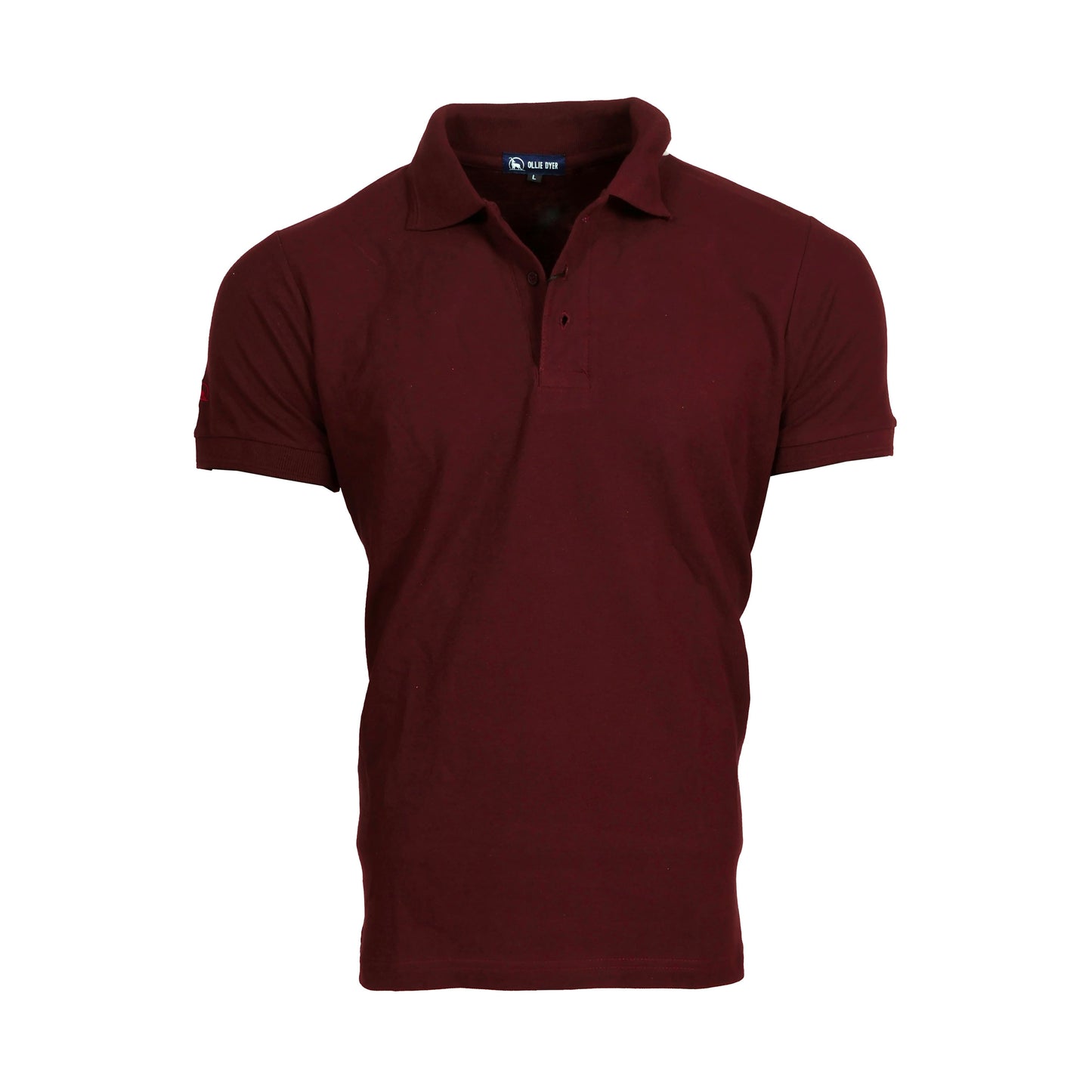 Ollie Dyer Polo Tshirt Maroon