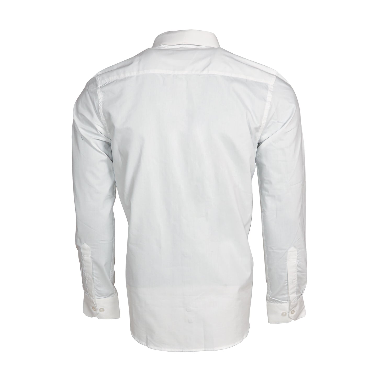 Ollie Dyer 100% Cotton White Color Regular Fit Shirt